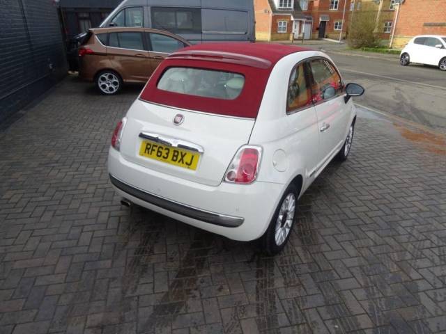 2014 Fiat 500 1.2 Lounge 2dr [Start Stop] finance available