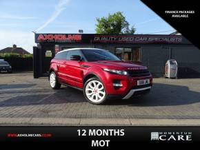 LAND ROVER RANGE ROVER EVOQUE 2011 (61) at Axholme Car Exchange Scunthorpe
