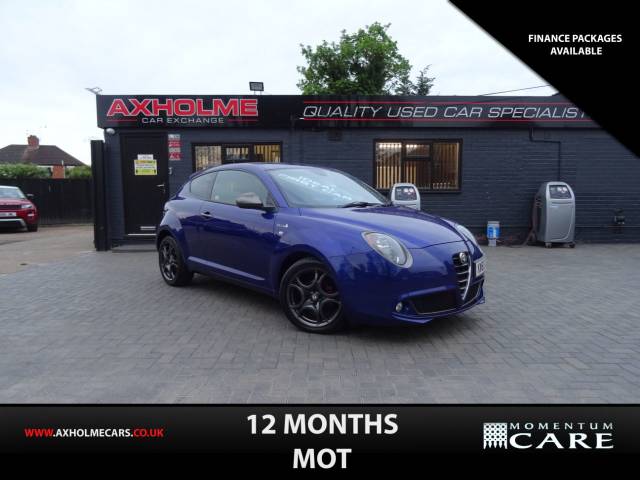 Alfa Romeo Mito 0.9 TB TwinAir 105 QV Line 3dr finance available Hatchback Petrol Blue