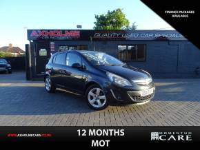 VAUXHALL CORSA 2013 (63) at Axholme Car Exchange Scunthorpe