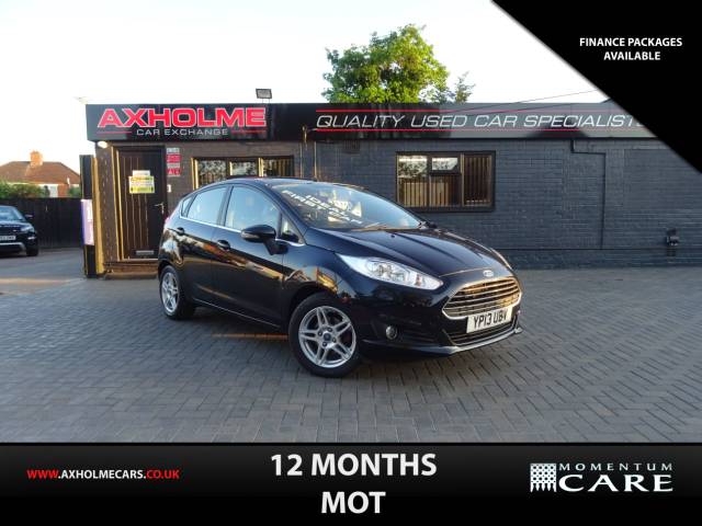 Ford Fiesta 1.0 EcoBoost Zetec 5dr ideal 1st car Hatchback Petrol Black