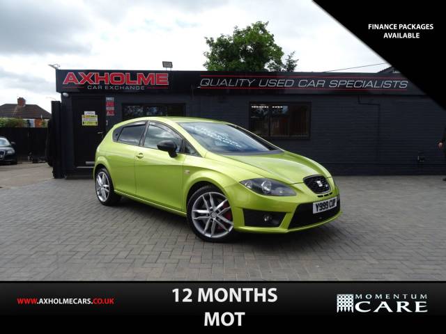 SEAT Leon 2.0 TSI Cupra 5dr finance available Hatchback Petrol Yellow