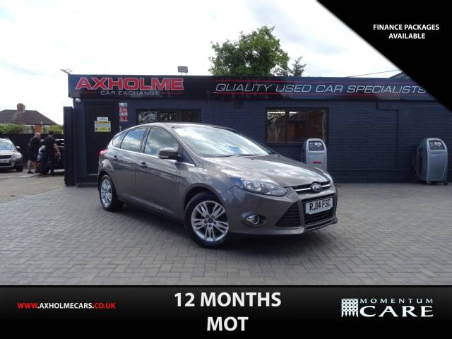 Ford Focus 1.0 125 EcoBoost Titanium Navigator 5dr ideal family car Hatchback Petrol Brown