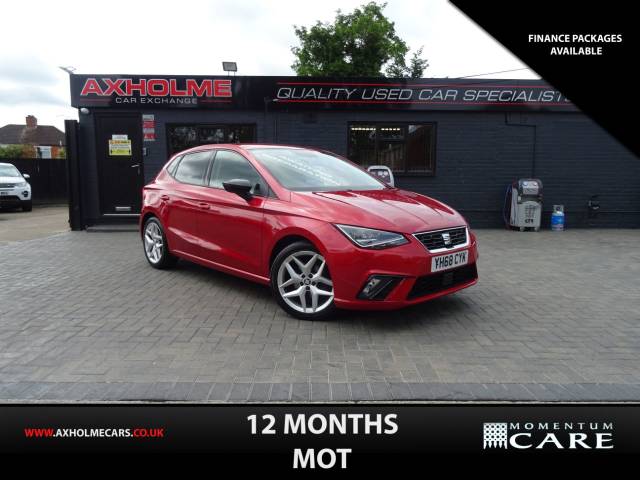 SEAT Ibiza 1.0 TSI 115 FR [EZ] 5dr ideal 1st car Hatchback Petrol Red
