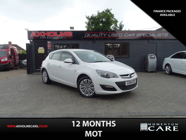 Vauxhall Astra 1.4 Excite 16v finance available Hatchback Petrol White