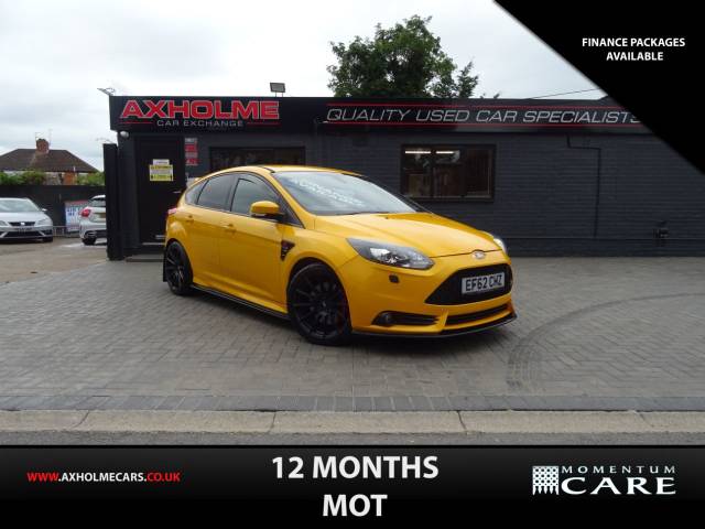 Ford Focus 2.0T ST-3 5dr dream science tuned Hatchback Petrol Yellow