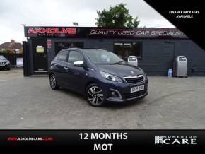 PEUGEOT 108 2015 (15) at Axholme Car Exchange Scunthorpe