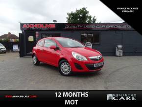 VAUXHALL CORSA 2012 (12) at Axholme Car Exchange Scunthorpe