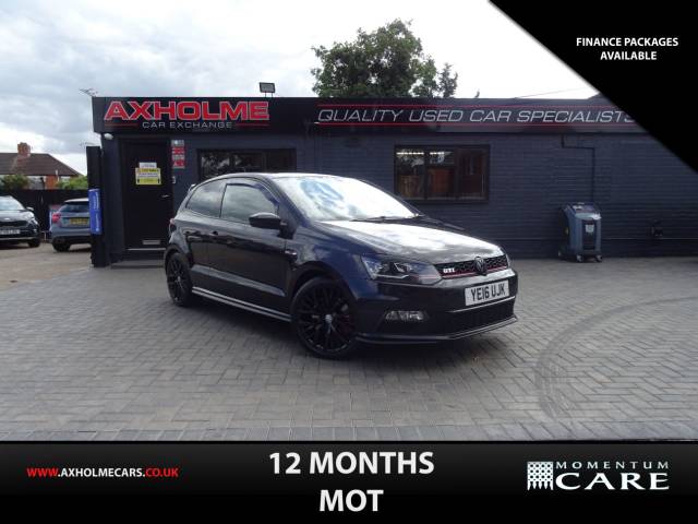 Volkswagen Polo 1.8 TSI BlueMotion Tech GTI finance available Hatchback Petrol Black