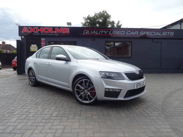 Skoda Octavia 2.0 TDI CR vRS 5dr DSG px welcome Hatchback Diesel Silver