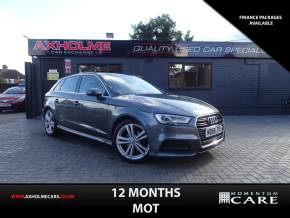 AUDI A3 2017 (66) at Axholme Car Exchange Scunthorpe
