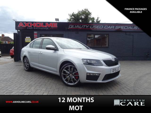 Skoda Octavia 2.0 TDI CR vRS 5dr DSG px welcome Hatchback Diesel Silver