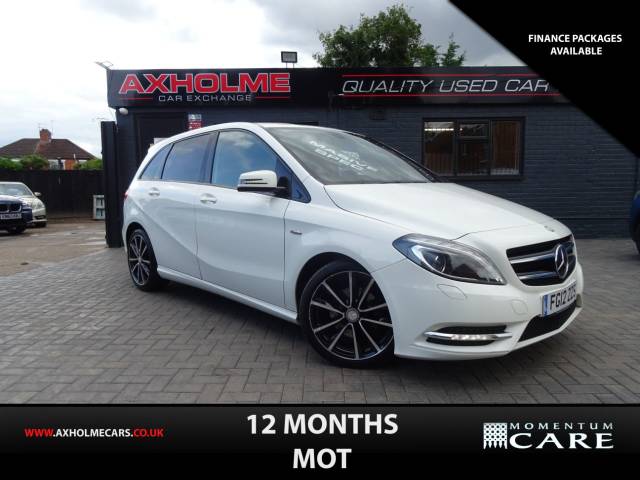 Mercedes-Benz B Class 1.6 B180 BlueEFFICIENCY Sport 5dr px welcome MPV Petrol White