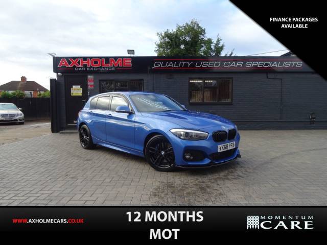 BMW 1 Series 1.5 116d M Sport Shadow Edition 5dr finance available Hatchback Diesel Blue
