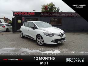 RENAULT CLIO 2016 (66) at Axholme Car Exchange Scunthorpe