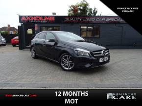 MERCEDES-BENZ A CLASS 2013 (63) at Axholme Car Exchange Scunthorpe
