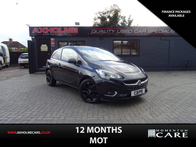 Vauxhall Corsa 1.4 ecoFLEX SRi 3dr ideal 1st car Hatchback Petrol Black