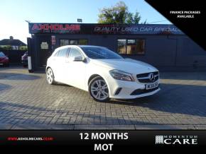 MERCEDES-BENZ A CLASS 2017 (66) at Axholme Car Exchange Scunthorpe