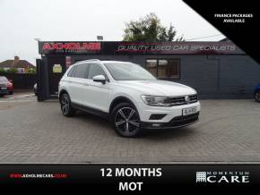 VOLKSWAGEN TIGUAN 2018 (18) at Axholme Car Exchange Scunthorpe