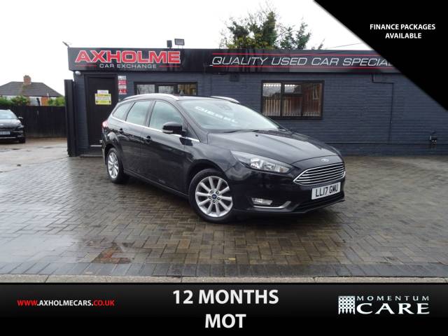 Ford Focus 1.5 TDCi 120 Titanium 5dr finance available Estate Diesel Black