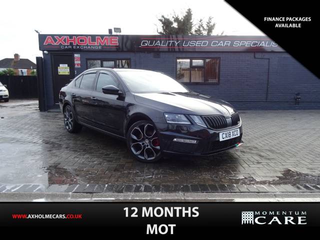 Skoda Octavia 2.0 TDI CR vRS 5dr DSG finance available Hatchback Diesel Black