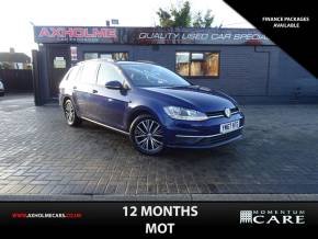 VOLKSWAGEN GOLF 2018 (67) at Axholme Car Exchange Scunthorpe