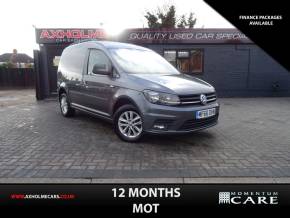 VOLKSWAGEN CADDY 2016 (66) at Axholme Car Exchange Scunthorpe