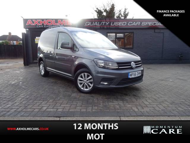 Volkswagen Caddy 2.0 TDI BlueMotion Tech 102PS Highline Van DSG NO VAT Commercial Diesel Grey