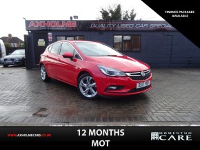 VAUXHALL ASTRA at Axholme Car Exchange Scunthorpe