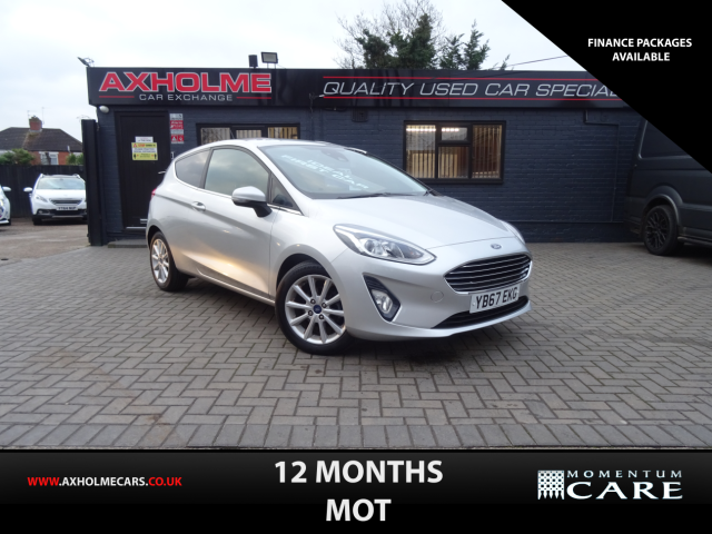Ford Fiesta 1.0 EcoBoost Titanium 3dr ideal 1st car Hatchback Petrol Silver