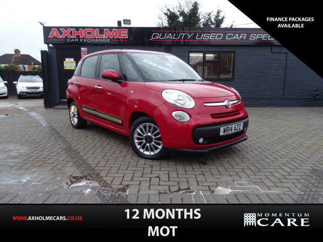 Fiat 500l 1.3 Multijet 85 Lounge 5dr finance available MPV Diesel Red