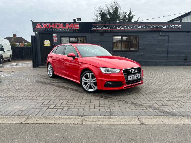 Audi A3 2.0 TDI S Line 5dr finance available Hatchback Diesel Red