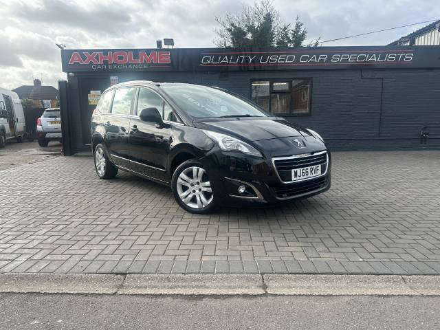 Peugeot 5008 1.6 BlueHDi 120 Active 5dr finance available MPV Diesel Black