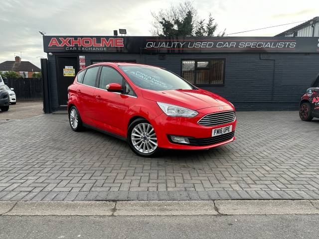 Ford C-MAX 1.0 EcoBoost 125 Titanium 5dr finance available MPV Petrol Red
