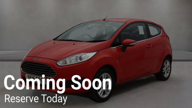 Ford Fiesta 1.0 EcoBoost Zetec 3dr ideal 1st car Hatchback Petrol Red