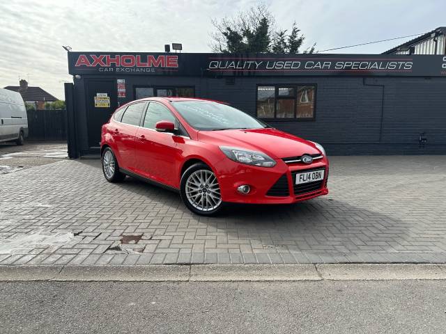 Ford Focus 1.6 TDCi 115 Zetec Navigator 5dr finance available Hatchback Diesel Red