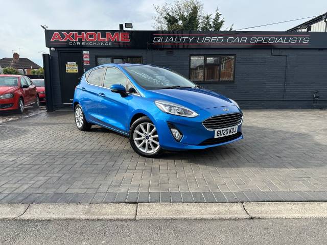 Ford Fiesta 1.0 EcoBoost 95 Titanium 5dr ideal 1st car Hatchback Petrol Blue