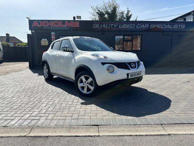 Nissan Juke 1.6 [94] Visia 5dr finance available Hatchback Petrol White