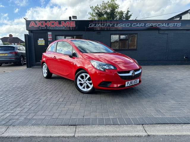 Vauxhall Corsa 1.4 [75] ecoFLEX Sting 3dr ideal first car Hatchback Petrol Red