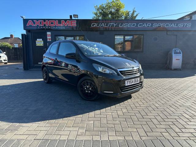 Peugeot 108 1.0 Active 3dr ideal 1st car Hatchback Petrol Black