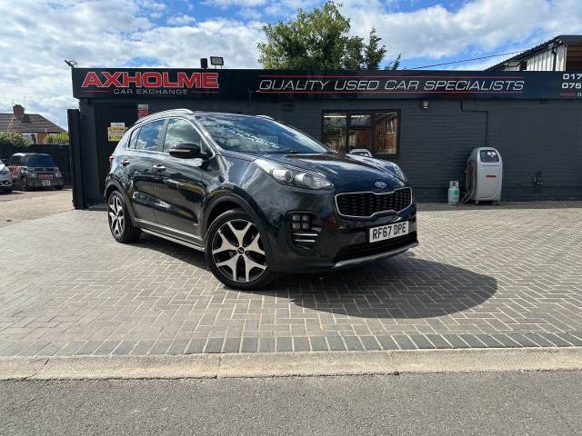 Kia Sportage 1.6T GDi GT-Line 5dr [AWD] finance available Estate Petrol Black