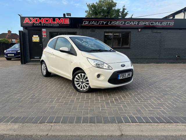 Ford Ka 1.2 Zetec 3dr [Start Stop] ideal 1st car Hatchback Petrol White