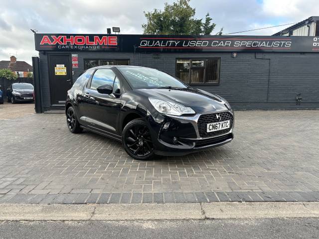 Ds Ds 3 1.2 PureTech 82 Connected Chic 3dr finance available Hatchback Petrol Black