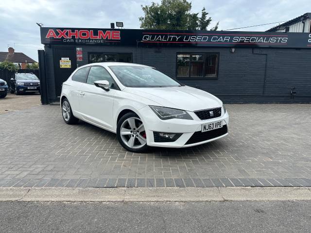SEAT Leon 2.0 TDI 184 FR 3dr [Technology Pack] Hatchback Diesel White