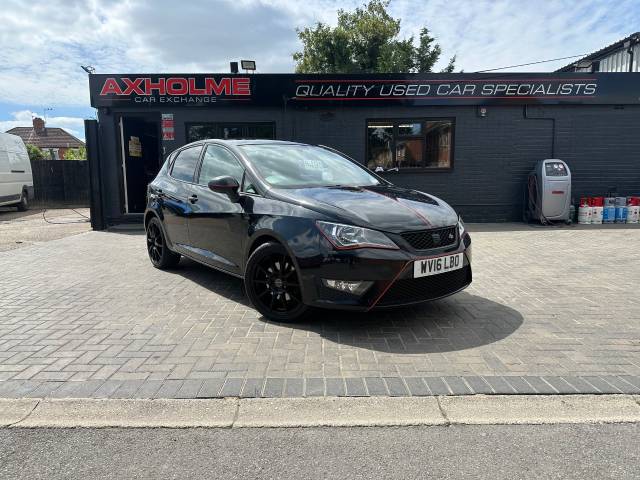 SEAT Ibiza 1.2 TSI 110 FR Technology 5dr ideal 1st car Hatchback Petrol Black
