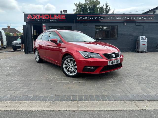 SEAT Leon 2.0 TDI 184 Xcellence Technology 5dr finance available Estate Diesel Red