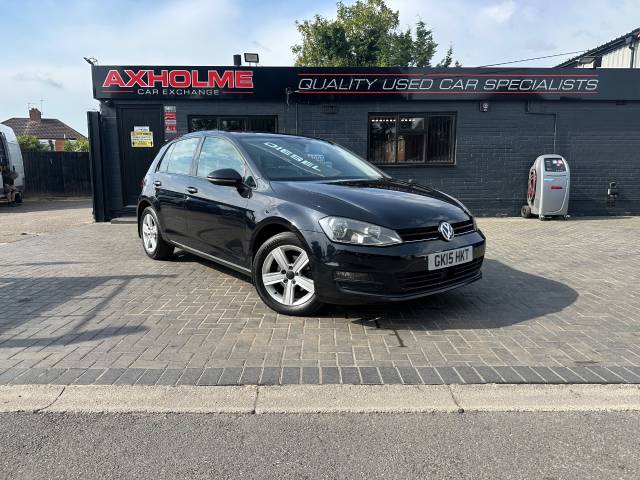Volkswagen Golf 1.6 TDI 105 Match 5dr part exchange welcome Hatchback Diesel Black