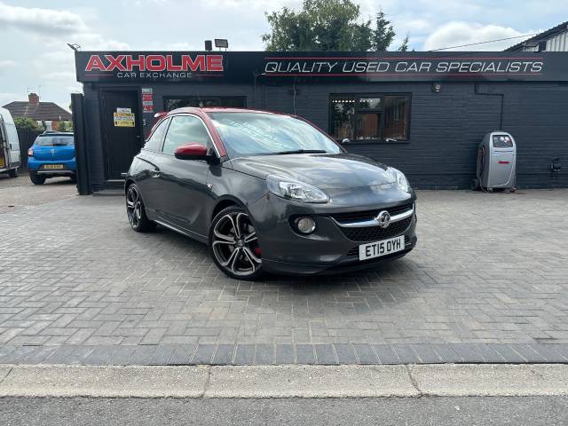 Vauxhall Adam 1.4T S 3dr ideal 1st car Hatchback Petrol Grey