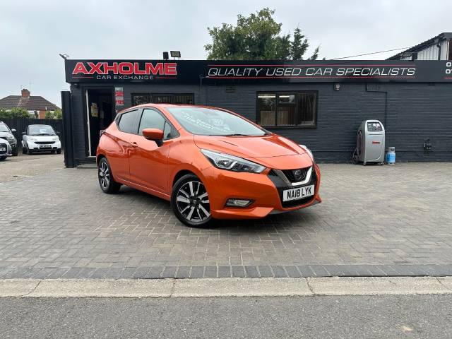 Nissan Micra 0.9 IG-T N-Connecta 5dr ideal 1st car Hatchback Petrol Orange