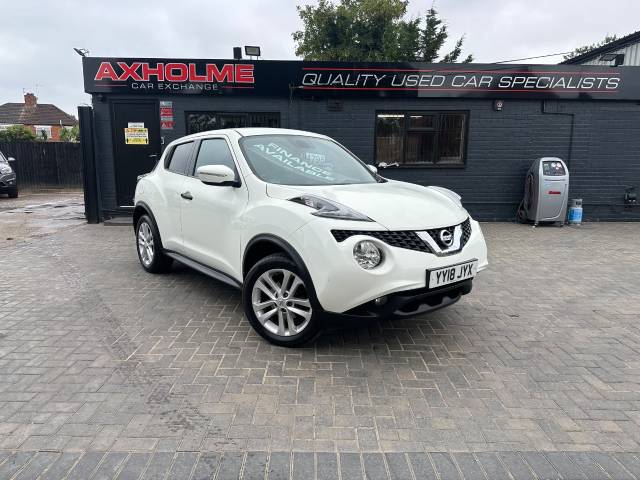 Nissan Juke 1.2 DiG-T N-Connecta 5dr cam chain replaced Hatchback Petrol White